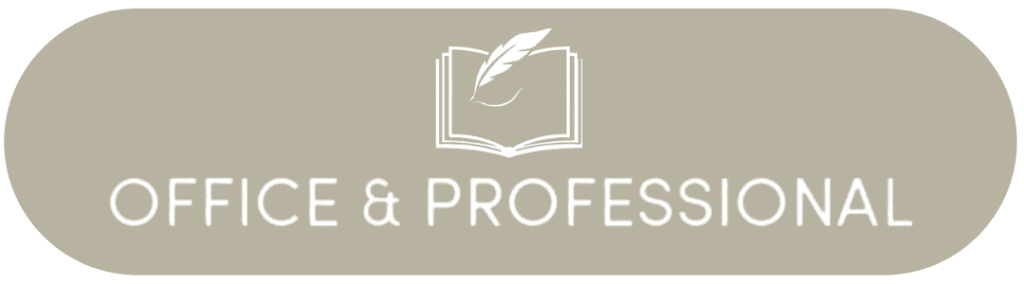 Office & Professional Button
