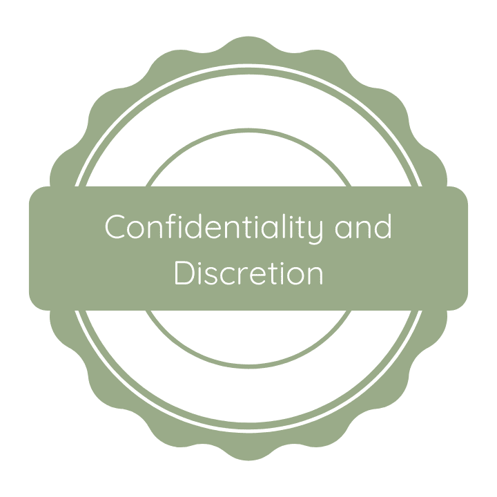 Our Values - Confidentiality and Discretion