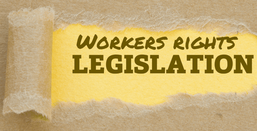 Workers Rights Legislation in private households