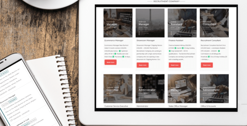 Recruitment website